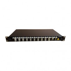 BRAND-REX Rackmount FO 12 port w/ 12 SC Duplex Multimode [FPCC1SXMM12SC2]