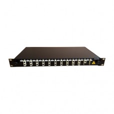 BRAND-REX Rackmount FO 12 port w/ 12 SC Duplex Singlemode [FPCC1SXSM12SC2]
