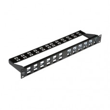 BRAND-REX UTP Patch Panel 24 port Cat 6A [MMCPNLX24SI2DCI +AC6JAKU002]