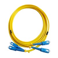 DINTEK LC-LC Fiber Optic Duplex  Single Mode Patch Cord - 3 Meter [2104-07003]