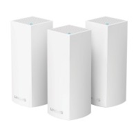 Linksys AC6600 Tri Band, Mu-Mimo, Velop 3 Pack Mesh Network  [WHW0303-AH]