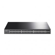 TP-LINK JetStream 48-Port Gigabit Smart PoE+ Switch with 4 SFP Slots [T1600G-52PS(TL-SG2452P)]