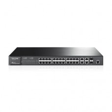 TP-LINK JetStream 24-Port 10/100Mbps + 4-Port Gigabit L2 Managed Switch [T2500-28TC(TL-SL5428E)]