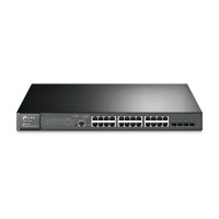 TP-LINK JetStream 24-Port Gigabit L2 Managed PoE+ Switch with 4 SFP Slots [T2600G-28MPS(TL-SG3424P)]