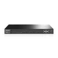 TP-LINK JetStream 12-Port Gigabit SFP L2 Managed Switch with 4 Combo 1000BASE-T Ports [TL-SG5412F]