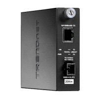 TRENDNET 100Base-TX to 100Base-FX Dual Wavelength Single Mode SC Fiber Converter [TFC-110S20D3]