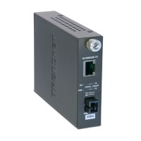 TRENDNET 100Base-TX to 100Base-FX Dual Wavelength Single Mode SC Fiber Converter [TFC-110S20D5]
