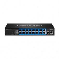 TRENDNET 14-Port Gigabit Managed Layer 2 SFP Switch [TL2-FG142]
