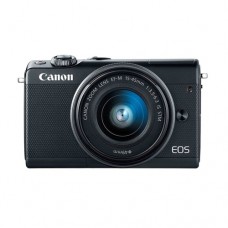 Canon EOS M100 Mirrorless Digital with EF-M15-45mm/22mm [EOSM100-B3]