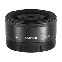 Canon EF-M 22mm f/2 STM Black [LENS M 22 STM]