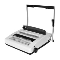GEMET Binding Machine [Spiral&Wire; A4; Adjustable Blade] Round Holes [308D]