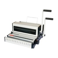 GEMET Binding Machine [Wire 3:1 & 2:1; F4] Round Holes; 1 Tilt Entry [D2060]