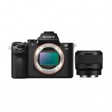 Sony Mirrorless Digital Camera A7 Mark II With Lensa 50 mm [ILCE-7M2/BQ + SEL50F18F]