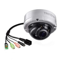 TRENDNET Indoor / Outdoor 4 MP Varifocal PoE IR Dome Network Camera [TV-IP345PI]
