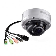 TRENDNET Indoor / Outdoor 4 MP Varifocal PoE IR Dome Network Camera [TV-IP345PI]