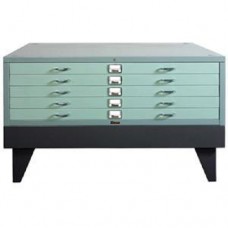 Lion Drawing Cabinet With Base & Legs