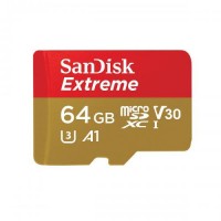 SANDISK MicroSDHC Extreme 64GB UHS-I SDSQXAF