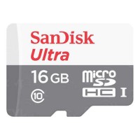 SANDISK Ultra MicroSDHC 16GB Class 10 SDSQUNS