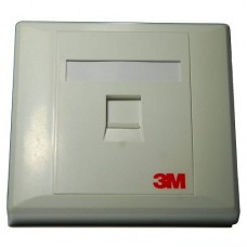 3M Face Plate 1 Port