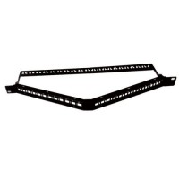 D-LINK Angular Patch Panel UTP Keystone 24 Port Unloaded NPP-AL1BLK244