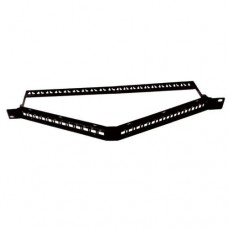 D-LINK Angular Patch Panel UTP Keystone 24 Port Unloaded NPP-AL1BLK244