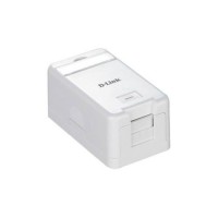 D-LINK Keystone Box SIngle Port NKB-1WHI11