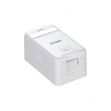 D-LINK Keystone Box SIngle Port NKB-1WHI11