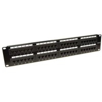 D-LINK Patch Panel CAT6 UTP Keystone 48 Port Fully Loaded NPP-C61BLK481