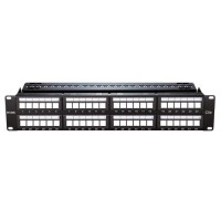 D-LINK Patch Panel UTP Keystone 48 Port Unloaded NPP-AL1BLK481