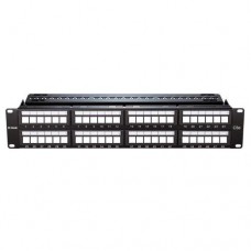 D-LINK Patch Panel UTP Keystone 48 Port Unloaded NPP-AL1BLK481