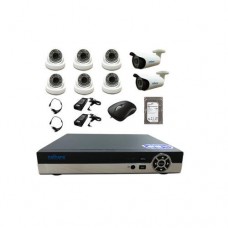 NATHANS Paket Super AHD 8 Channel 2.0MP