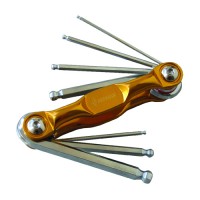 FATOOLS Folding Hex Key Inch 7pc/set B [AFBA07]