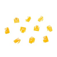 LINDY RJ-45 Port Block (20 Port Blockers), Orange [40481]
