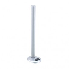 LINDY 450mm Desk Grommet Clamp Pole, Silver [40962]