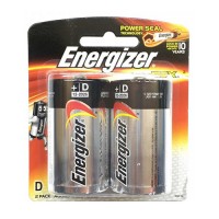 ENERGIZER Alkaline Battery Size D @ 2pcs