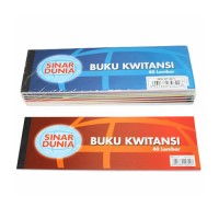 SINAR DUNIA Book Kwitansi 100x320mm 40 shts